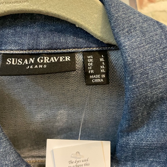 New with tags fringed Jean jackets - Picture 7 of 7